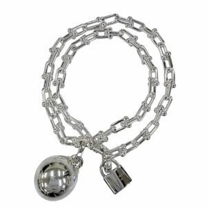 TIFFANY & CO. Silver Charm Bracelet